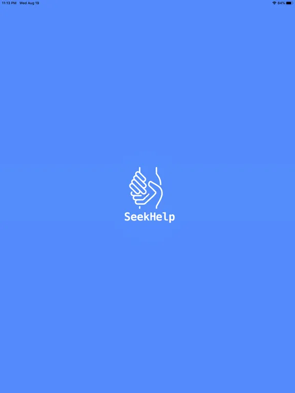 SeekHelp iPad  스크린샷