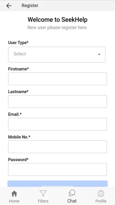 SeekHelp 스크린샷