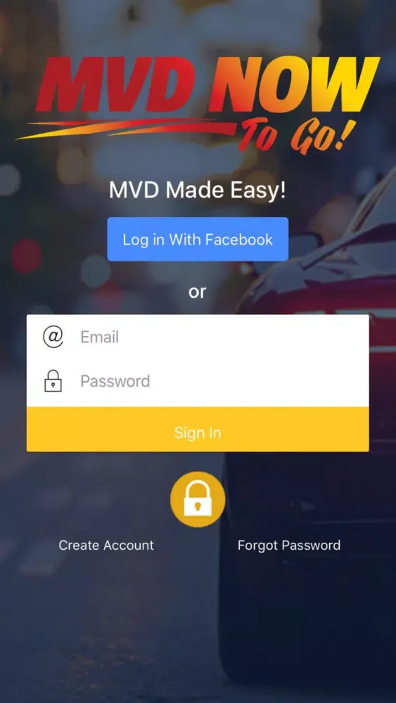 Motor Vehicle Department Screenshots