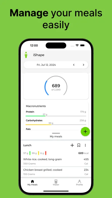 iShape - Macros Tracker Screenshots
