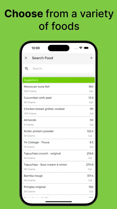 iShape - Macros Tracker Screenshots