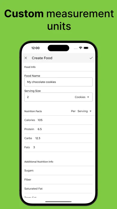 iShape - Macros Tracker Screenshots