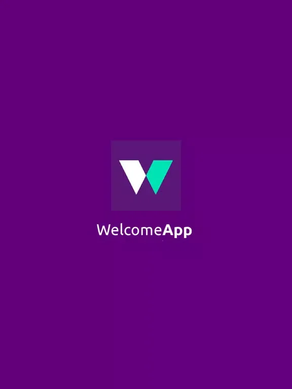 Ảnh chụp màn hình của Welcome_App iPad 