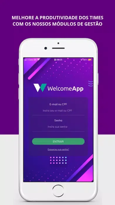 Ảnh chụp màn hình của Welcome_App