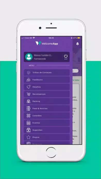 Ảnh chụp màn hình của Welcome_App