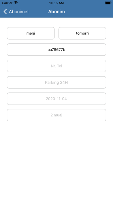 iPark.al 스크린샷