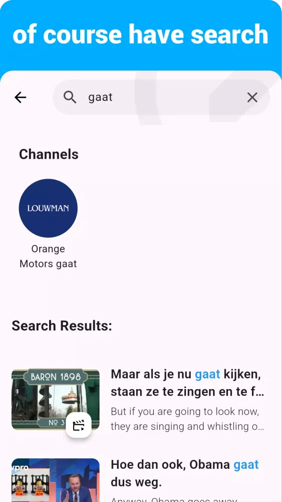 Captures d'écran de Dutch Listening & Speaking