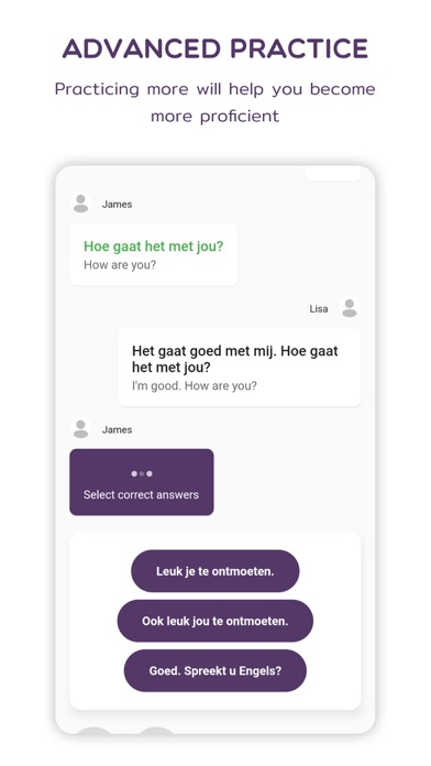 Dutch  - Listening Speaking Screenshots