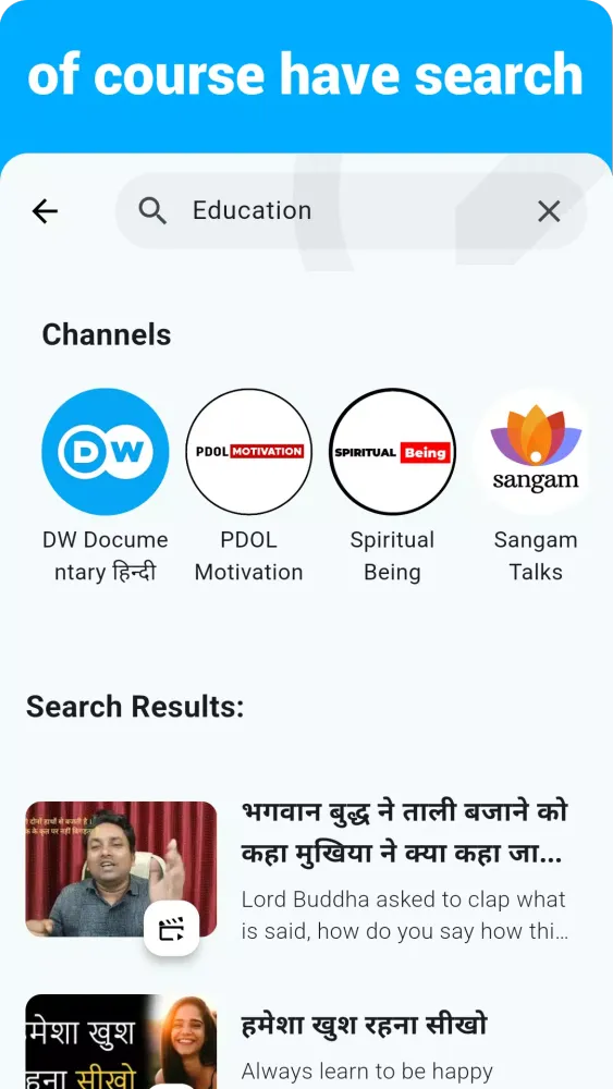 Zrzuty ekranu Hindi Listening & Speaking