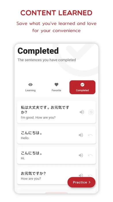 Tangkapan layar Japanese  - Listening Speaking