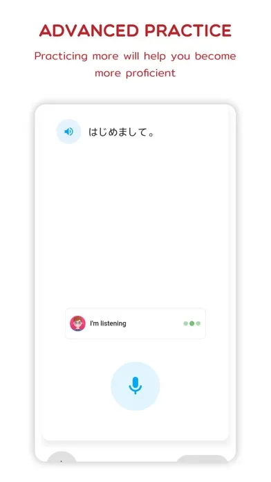 Tangkapan layar Japanese  - Listening Speaking