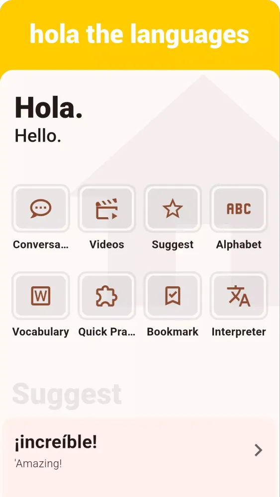 Capturas de tela do Spanish Listening & Speaking