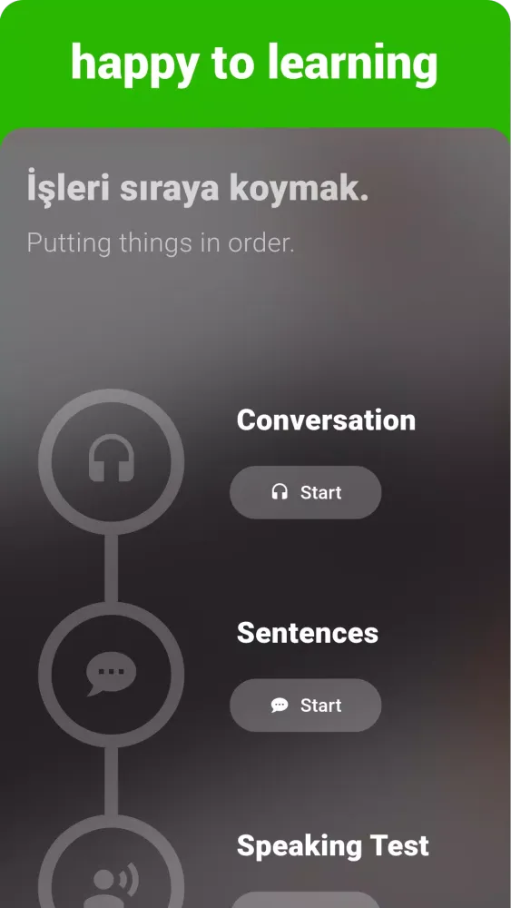 Turkish Listening & Speaking應用截圖