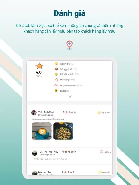 Fooding - Ứng dụng giao đồ ăn iPad 應用截圖