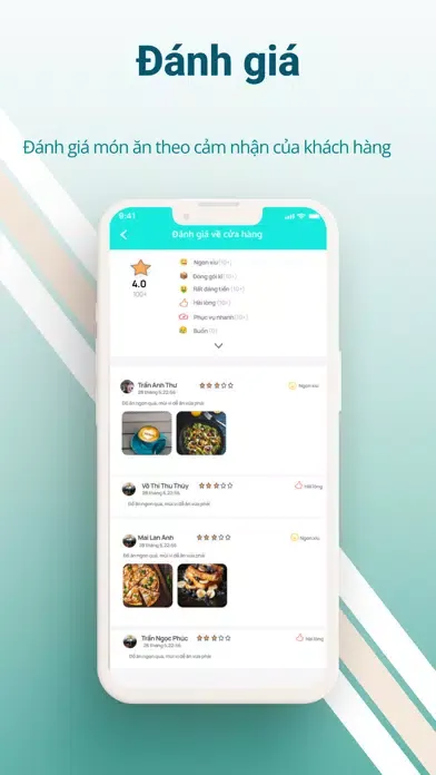 Fooding - Ứng dụng giao đồ ăn應用截圖