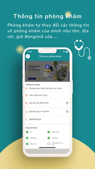 ClinicGo Merchant - Quản lý スクリーンショット