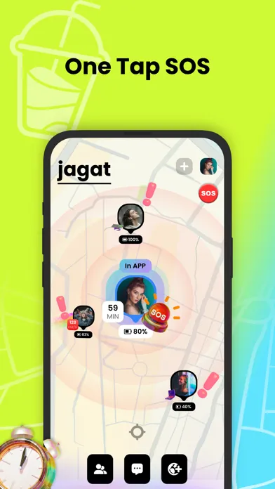 ภาพหน้าจอของ Jagat - Find Family & Friends