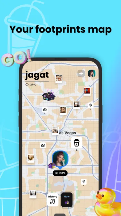 ภาพหน้าจอของ Jagat - Find Family & Friends