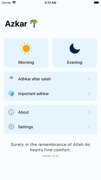 Tangkapan layar Azkar