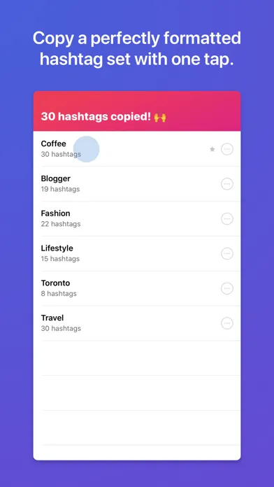 Jetpack Hashtag Assistant应用截图