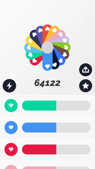Jiggle Love - Motion Idle Game স্ক্রিনশট