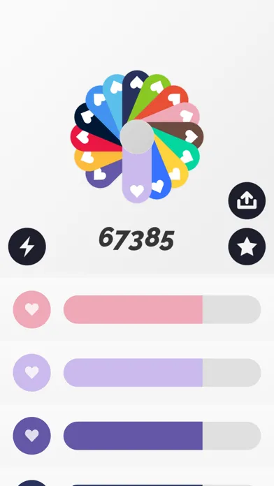 Jiggle Love - Motion Idle Game স্ক্রিনশট