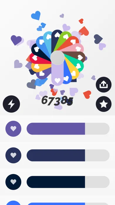 Jiggle Love - Motion Idle Game স্ক্রিনশট