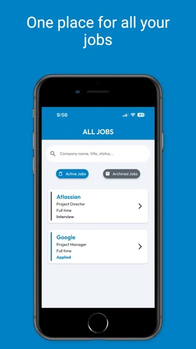 Ảnh chụp màn hình của JobScope - Track your jobs
