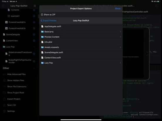 App Maker. iPad  Screenshots