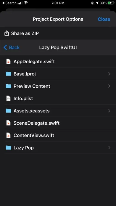 App Maker. Screenshots