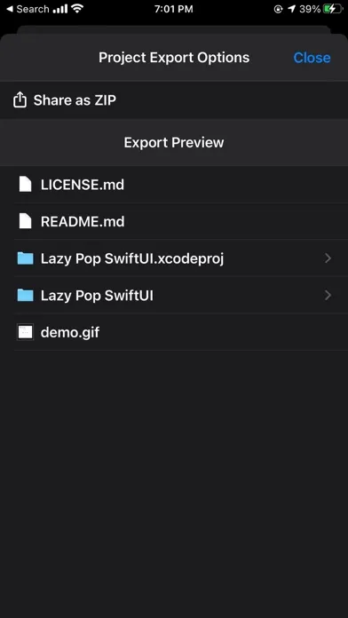 App Maker. Screenshots