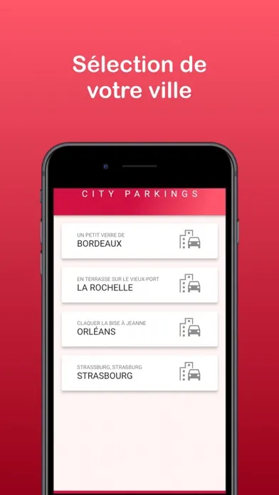 Captures d'écran de City Parkings