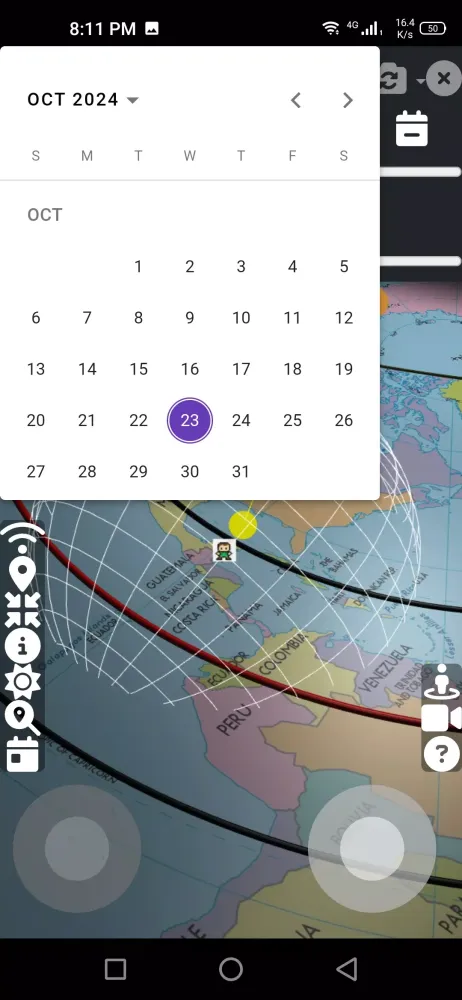 Flat Earth Firmament Trackers سکرین شاٹس