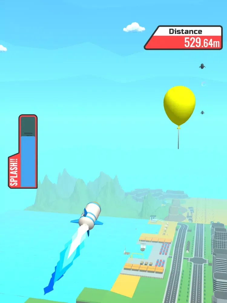 Capturas de pantalla de Water Rocket. iPad 