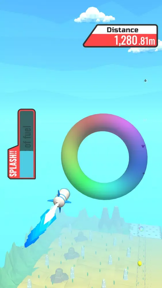 Capturas de pantalla de Water Rocket.