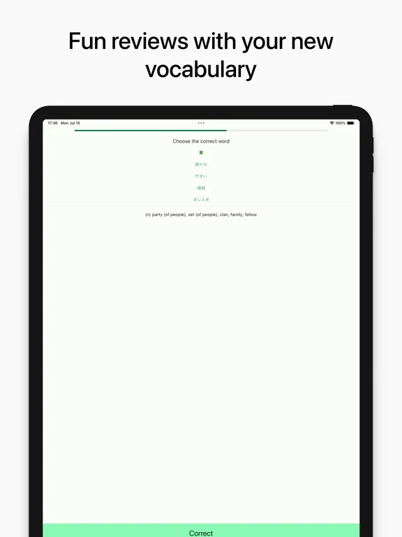 Kichi: Read & Study Japanese iPad  Screenshots