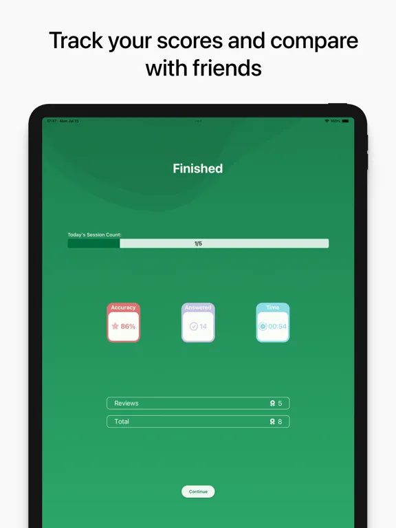 Kichi: Read & Study Japanese iPad  Screenshots