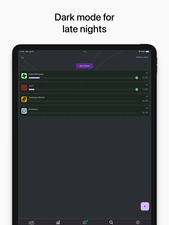 Kichi: Read & Study Japanese iPad  Screenshots