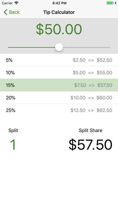 Capturas de tela do Simple Finance Calculator