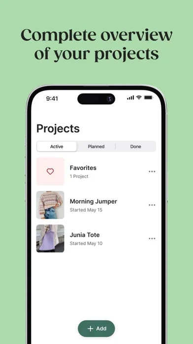 KNIT – Knitting made simple Screenshots