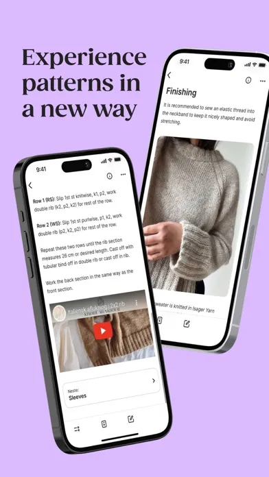 KNIT – Knitting made simple Screenshots