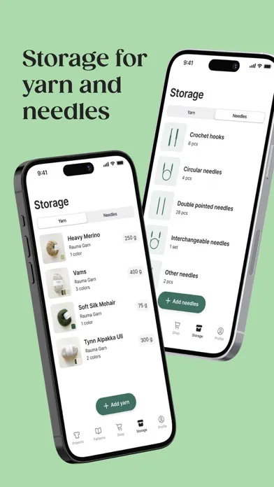 KNIT – Knitting made simple Screenshots