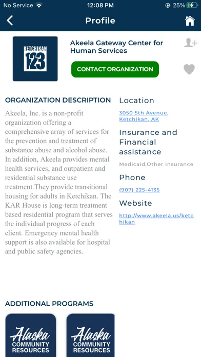 Alaska Community Resources 스크린샷