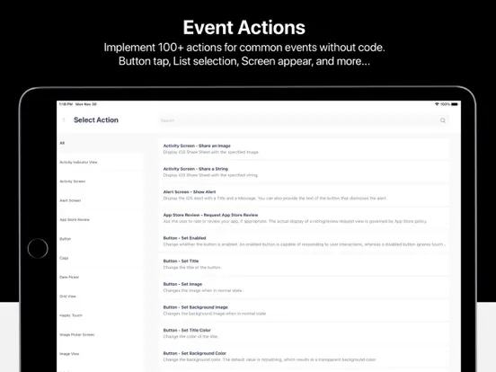 Kodika - No Code App Builder iPad  স্ক্রিনশট