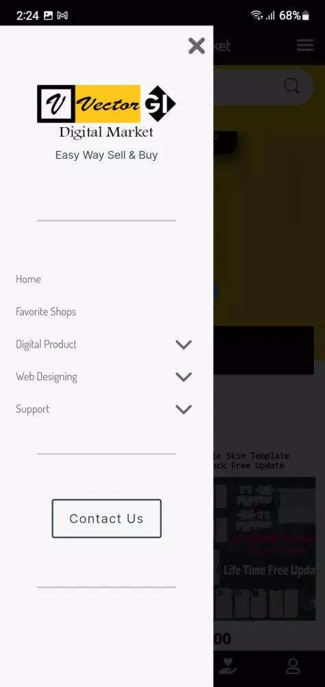 Digital Products Vector Gi 스크린샷