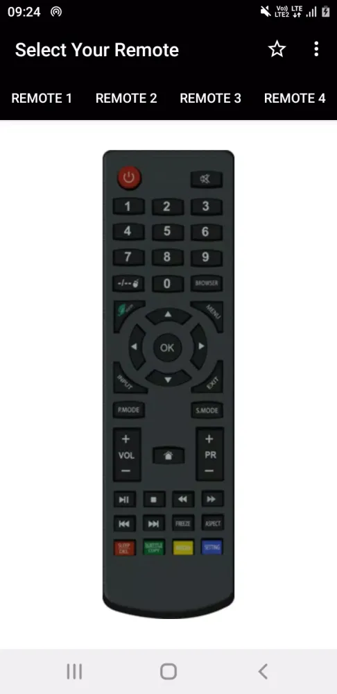 Thomson TV Remote 스크린샷