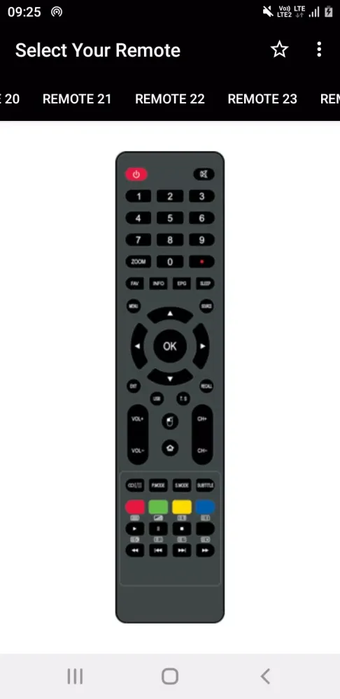 Thomson TV Remote 스크린샷