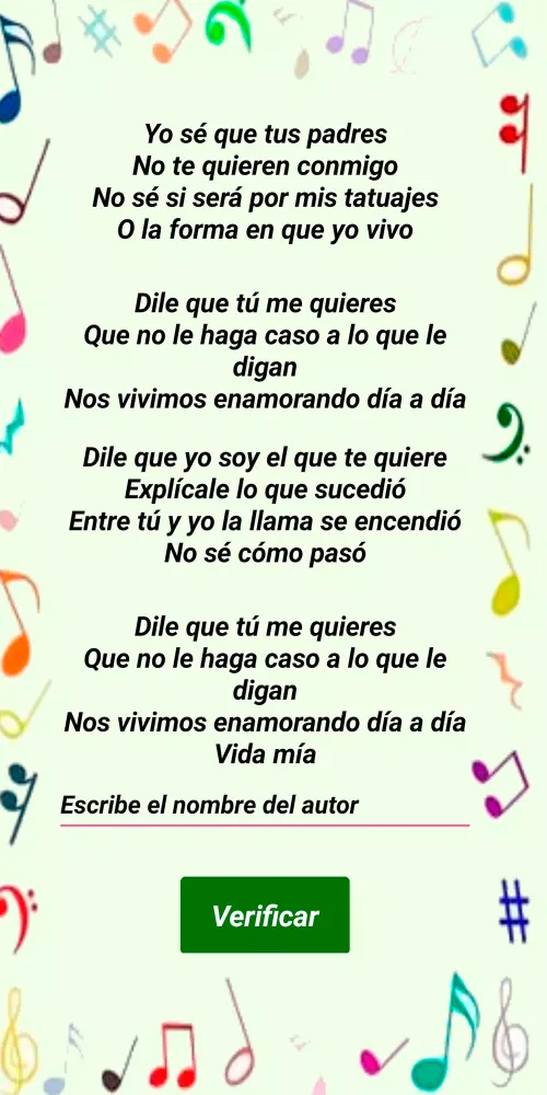 Conoces está canción Screenshots