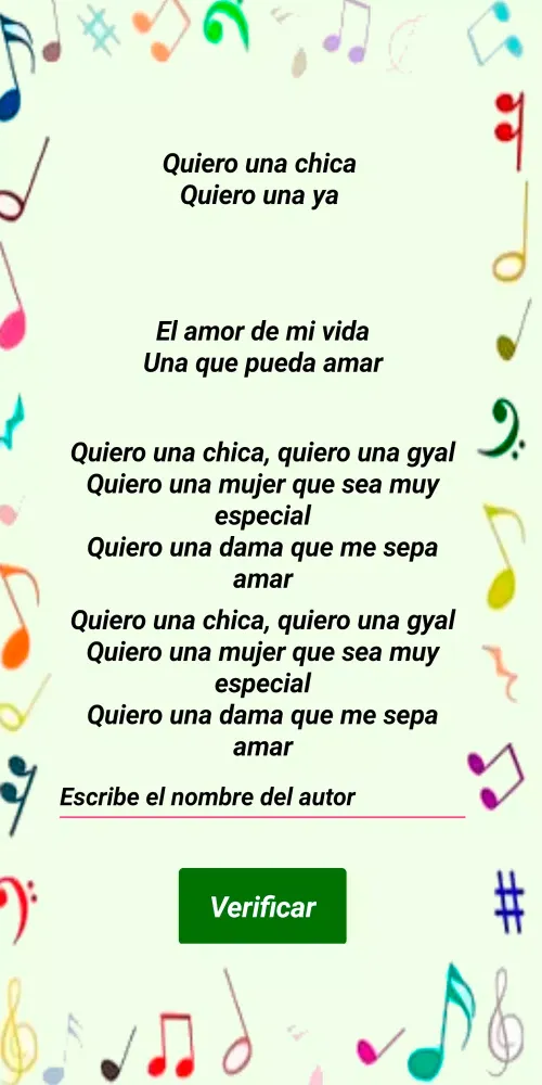 Conoces está canción Screenshots