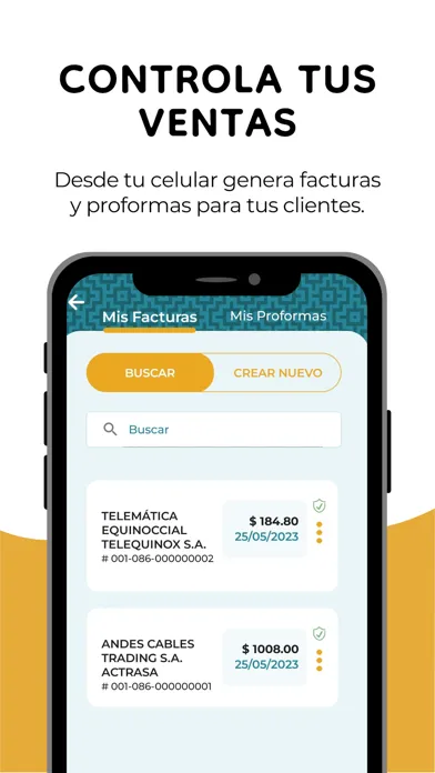 ภาพหน้าจอของ Kupuna Impuestos + Facturación